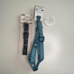 Trisha Yearwood Pet Collection Leather Dog Collar - Perfect Paws Braided Harness